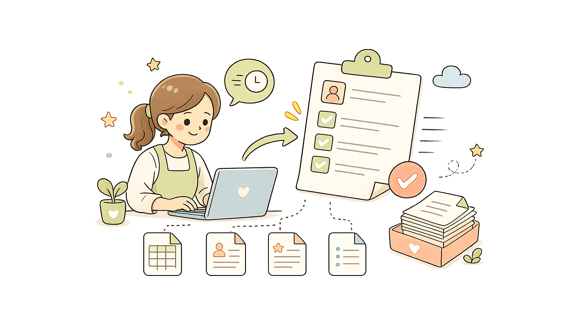 How free child care templates simplify administration